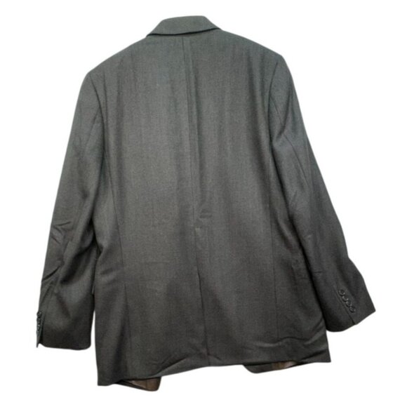 Lauren Ralph Lauren Mens Wool Blazer 42L Brown Tweed Preppy Scholar - Picture 9 of 12